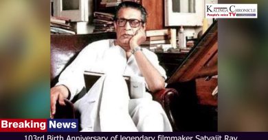 103rd Birth Anniversary of legendary filmmaker Satyajit Ray